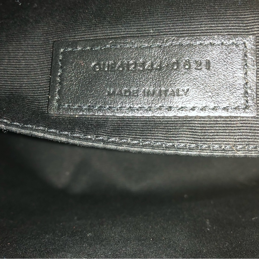 Saint Laurent Cream Quilted Leather Crossbody Camera Bag with Gold YSL - Picture 16 of 16